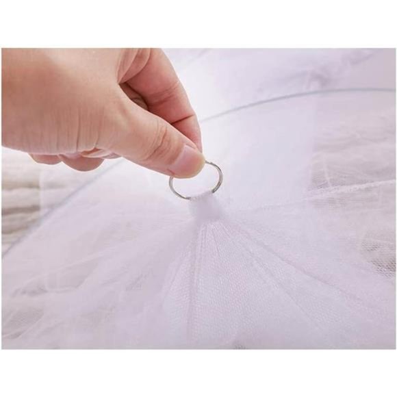 Bed Canopy Mosquito Net, Bed Canopy for Girls Room Decor - Insect Protection - Picture 4 of 7